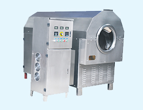 Customer Come Our factory Test DCCZ7-10 Roasting Machine