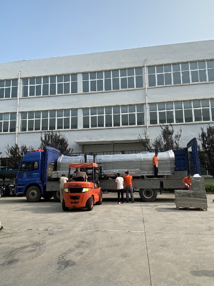 Eight-meter production line send to Shijiazhuang,Hebei.