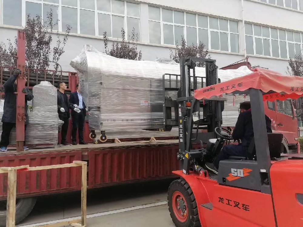 4 sets continue roasting machine deliver to Jiangsu Province