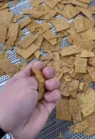 Testing machine to roast sweet potato chips