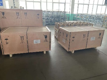 Roasting machine delivery to Indonesia