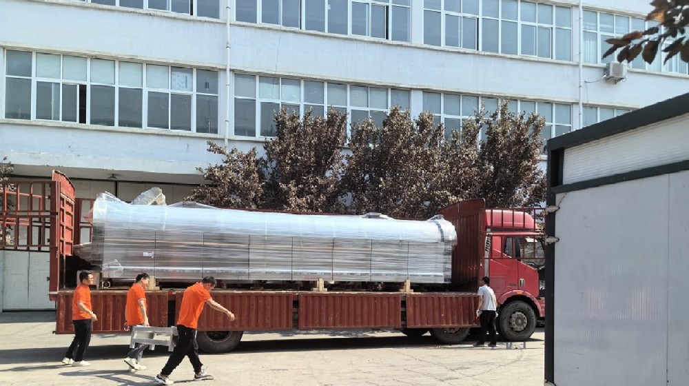 8 meters fried goods assembly line delivery in Anhui