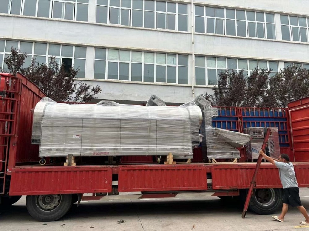 2 assembly line stir-frying equipment shipped in Anhui