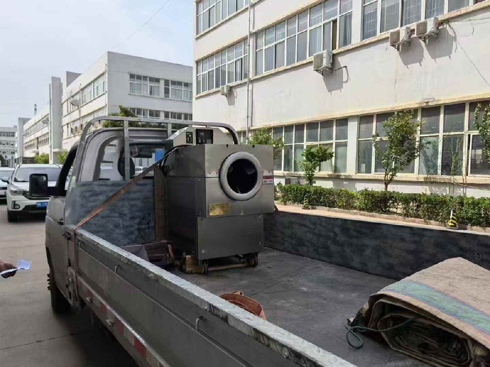 Small nut roasting machines have been dispatched to Anhui