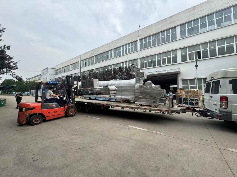 6-meter roasted fruit equipment has been dispatched to Inner Mongolia