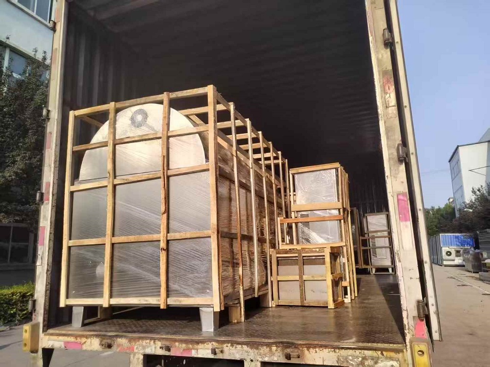 The electromagnetic roasting equipment has been dispatched to India