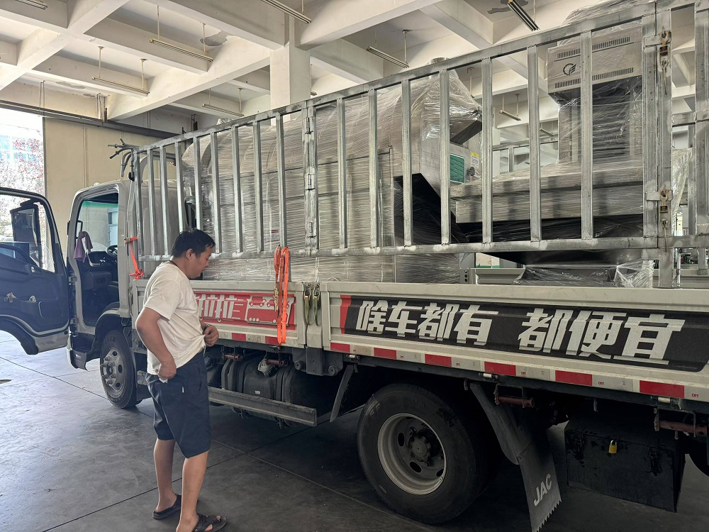 The nut roasting machine has been dispatched to Bozhou, Anhui