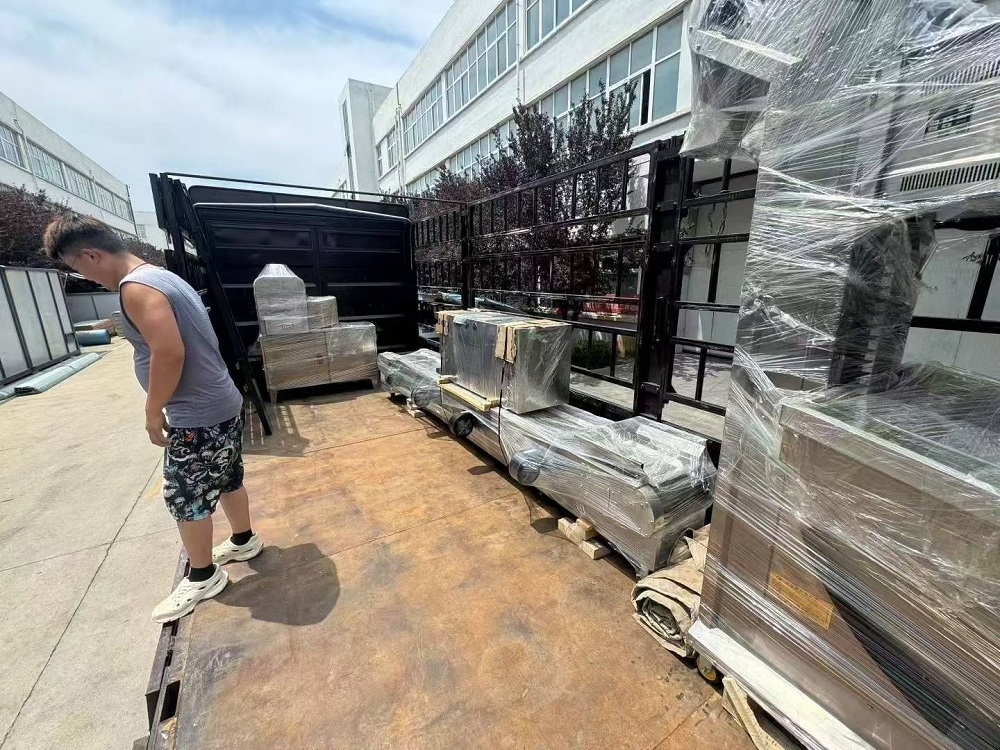 Soybean oil machine production line shipping to Inner Mongolia
