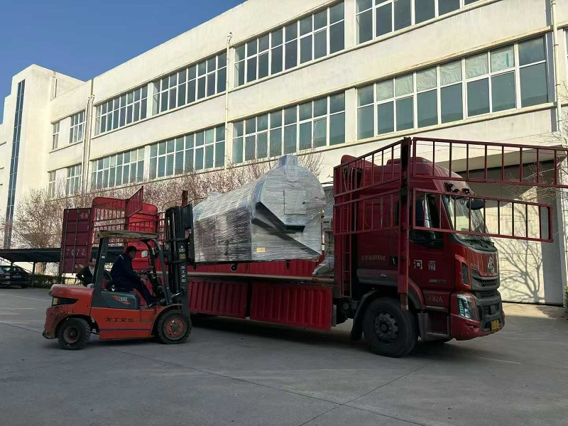 The equipment ordered by the customer has been dispatched.