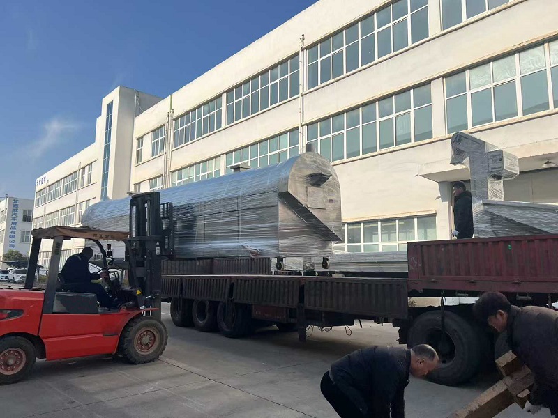 The complete series of roasting equipment has been delivered.