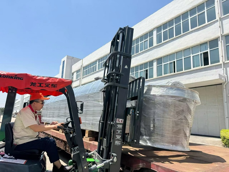 Two assembly line roasting machines have been dispatched.