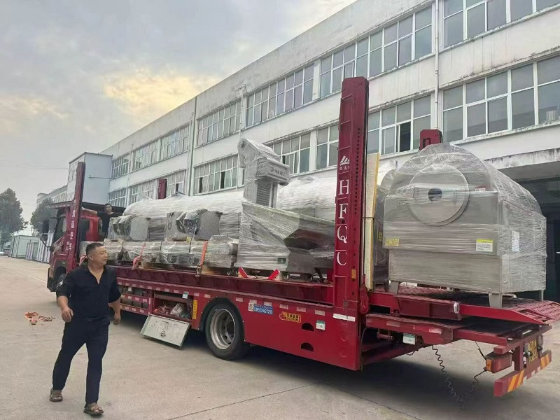 The entire roasting equipment has been transported to Taiwan.