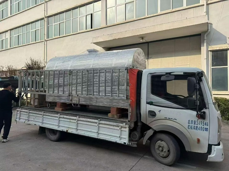Dozens of roasting machines shipped